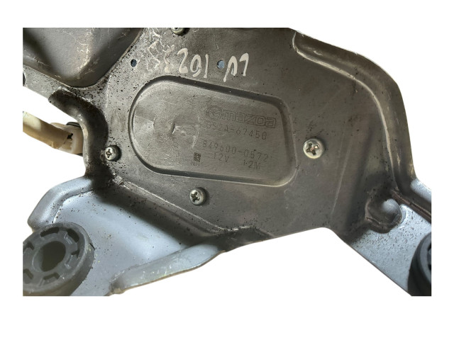Моторчик заднего дворника GS2A67450, 8496000572 Mazda 6