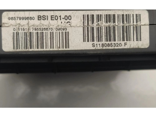 Pojistková skříňka 9657999680 Citroen Berlingo 1999