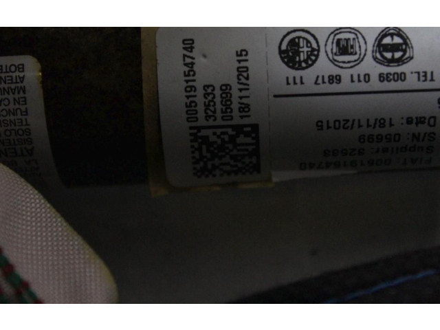 Боковая подушка безопасности 51915474   Fiat Punto (199)