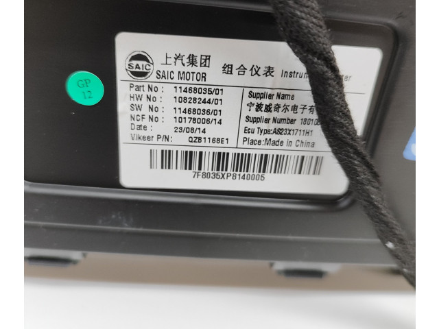 Přístrojová deska MG HS 2023 11468035, 10828244