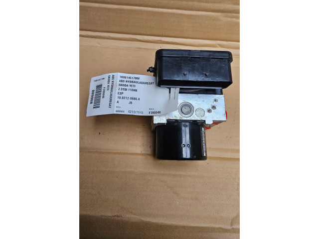 Блок АБС 1K0907379BJ, 1K0614517DM Skoda Yeti (5L) 2009 - 2017 года