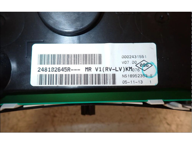 Панель приборов 248106897R Dacia Sandero