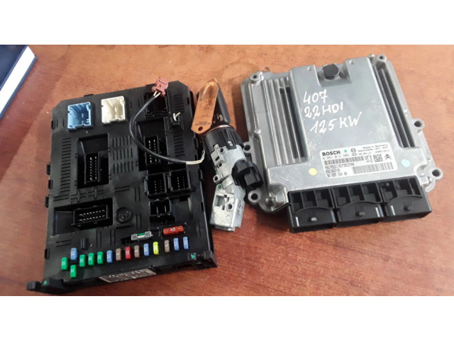 Комплект блоков управления 0281013209, 9663510280 Citroen C5