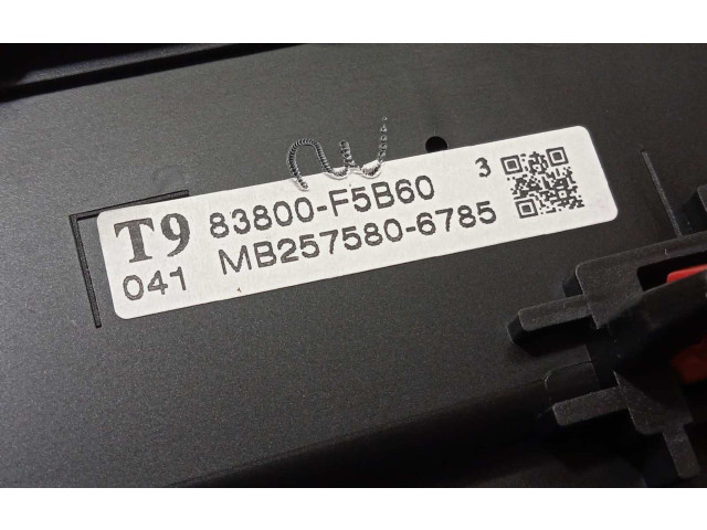 Přístrojová deska Toyota Yaris 2023 83800F5B60, MB2575806785