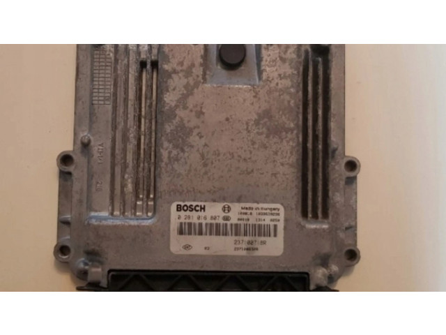 Блок управления двигателя 0281016807, 237100718R   Renault Trafic II (X83)