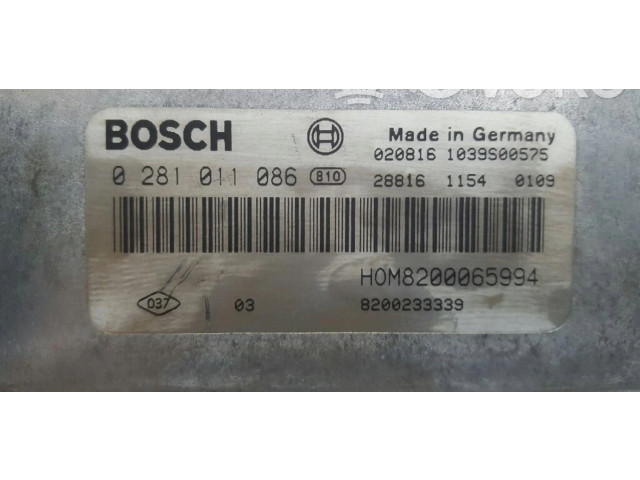 Блок управления двигателем Блок управления 8200065994, 8200065994 Volvo S40, V40