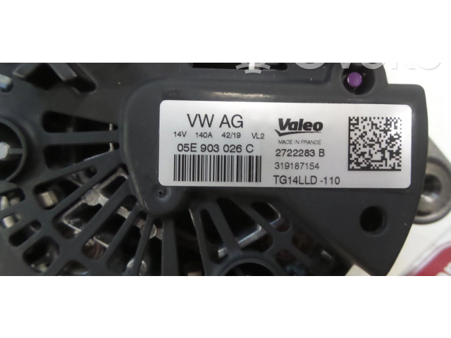Генератор 05E903026C, 05E903026K Skoda Kamiq