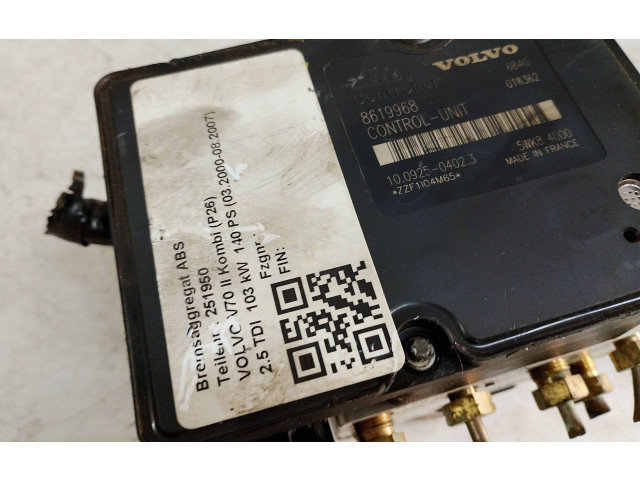 Блок АБС 8619968 Volvo V70 2000 - 2004 года