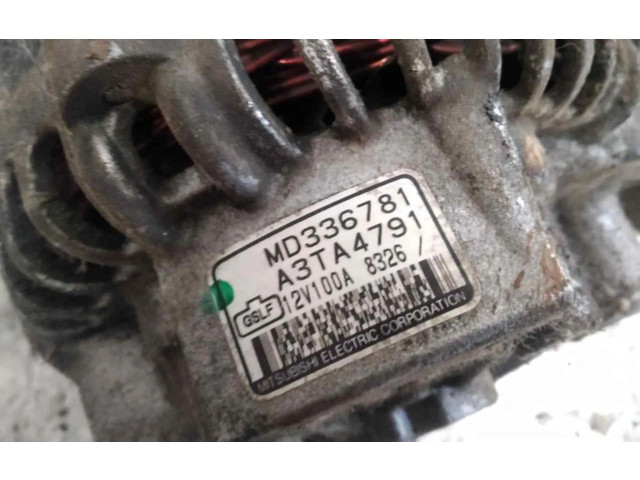 Генератор MD336781 Mitsubishi Galant