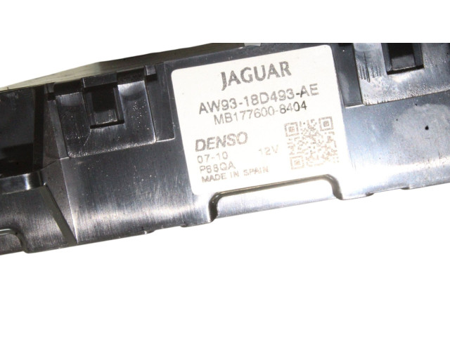 Блок управления климат-контролем AW9318D493AE, MB1776008404 Jaguar XJ X351