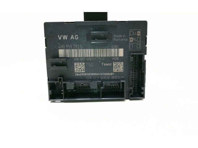 Řídící jednotka 4H0907409N, 0281030168   Audi A8 S8 D4 4H 2013