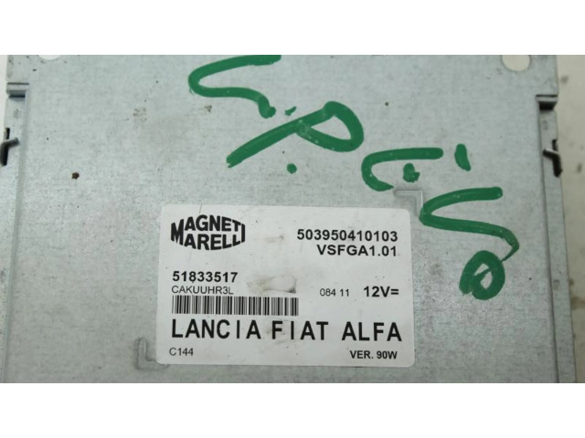 Řídící jednotka 51833517 Fiat Punto Evo 2009