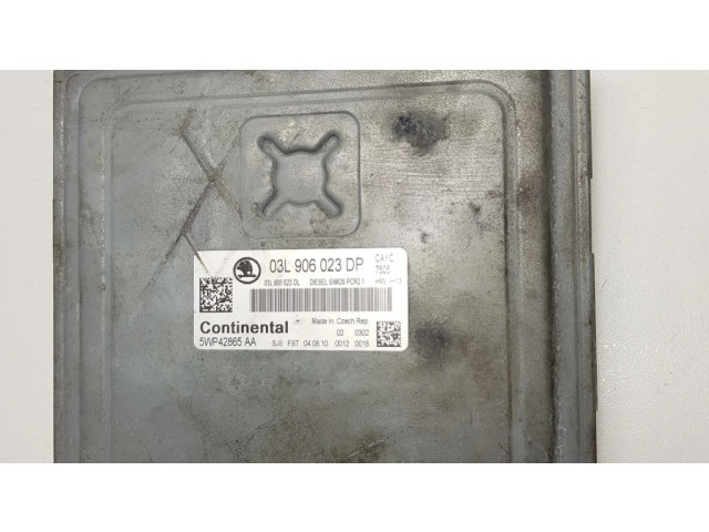 Блок управления двигателя 03L906023DP, 03L906023DL   Seat Toledo IV (NH)