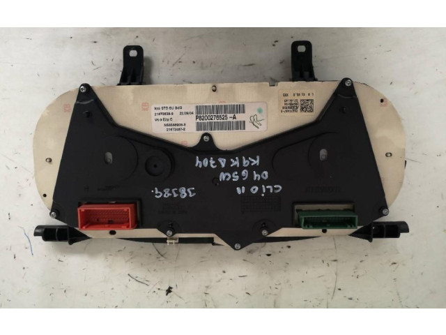 Спидометр (приборный щиток) P8200276525A   Renault Clio II   