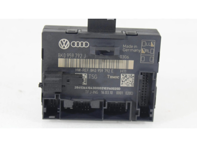 Блок комфорта 8K0959792E Audi A4 Allroad