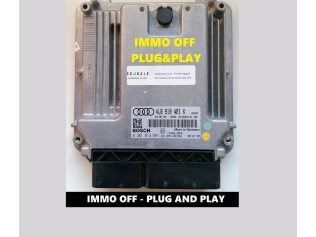 Řídící jednotka 4L0910401K, 0281013691 Audi Q7 4L 2007