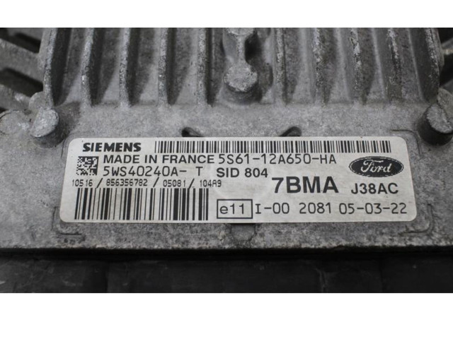 Блок управления двигателя 5WS40240AT Ford Fusion