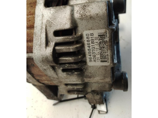Генератор 9649846880 Citroen C5