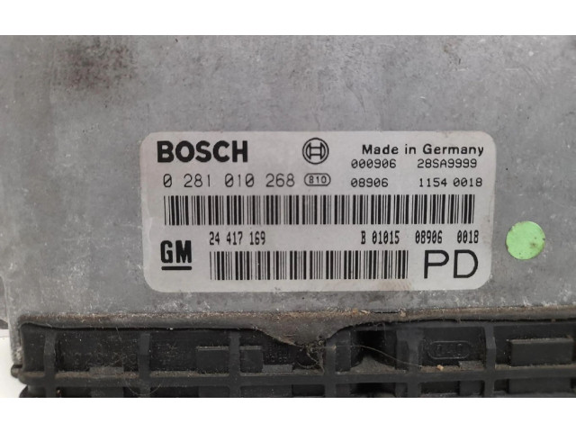 Řídící jednotka 24417169, 24417169 Opel Zafira A