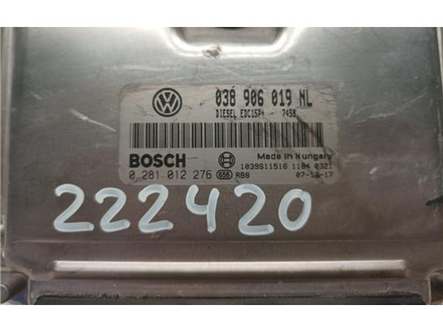 Блок управления двигателем Блок управления AXR, 38906019NL   Seat Ibiza III (6L)