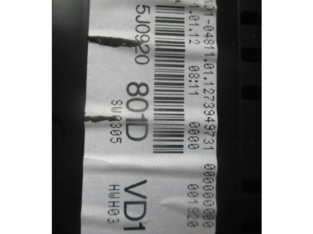 Řídící jednotka 03L906023LK   Skoda Praktik (5J8) 2012