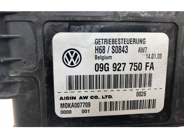 Блок управления коробкой передач 09G927750FA, H68S0843   Skoda Octavia Mk2 (1Z)