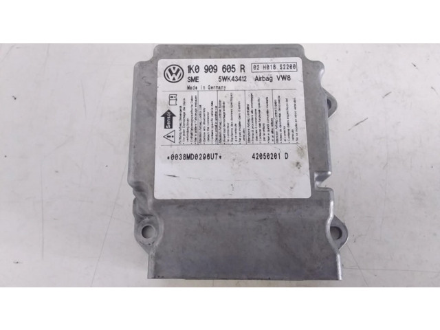 Блок подушек безопасности 1K0909605 Volkswagen Jetta V