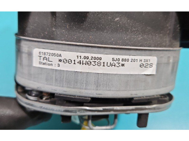 Подушка безопасности водителя 5J0880201H, IMPRK1447604   Skoda Fabia Mk2 (5J)