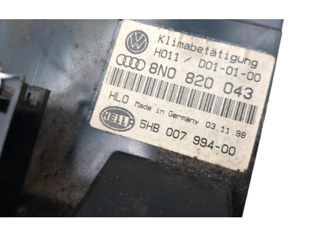 Блок управления климат-контролем 8N0820043AB98   Audi TT Mk1
