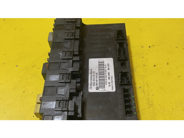 Pojistková skříňka 0035455101 Mercedes-Benz E W211 2003