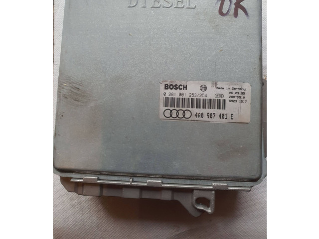 Řídící jednotka 4A0907401E, 28RTD510 Audi A6 S6 C4 4A 1994
