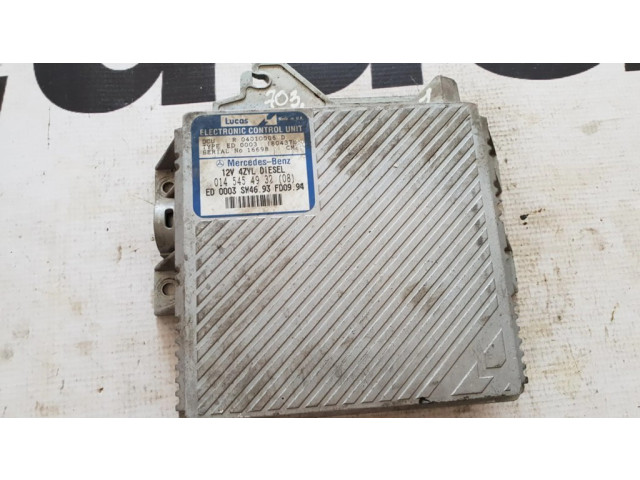 Řídící jednotka A0145454932, 0145454932 Mercedes-Benz C W202 1998