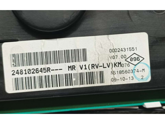 Панель приборов 248102645R, JOHNSONCONTROLS Dacia Lodgy