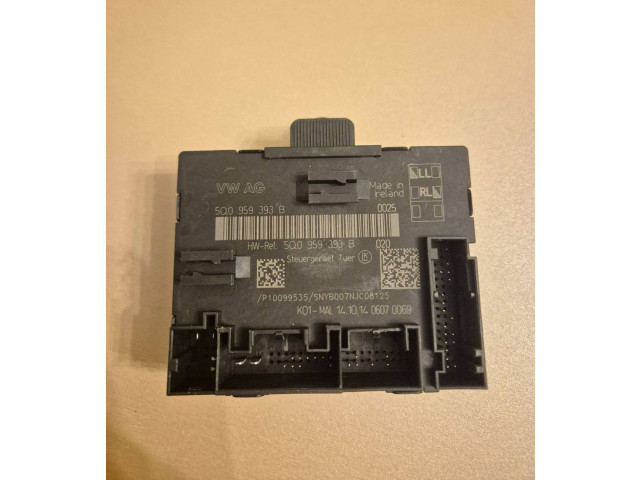 Поршень Блок управления дверью DDY 5Q0959393B Audi Q2 -