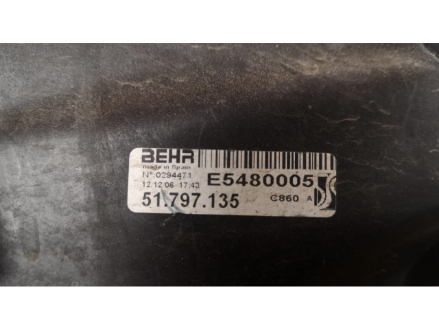 Вентилятор радиатора E5502005, E5480005 Fiat Punto (199) 1.4