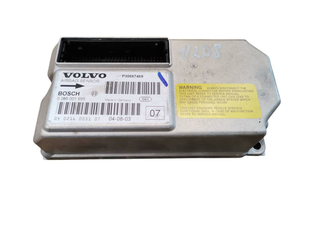 Блок подушек безопасности P30667469, 0285001655   Volvo V70