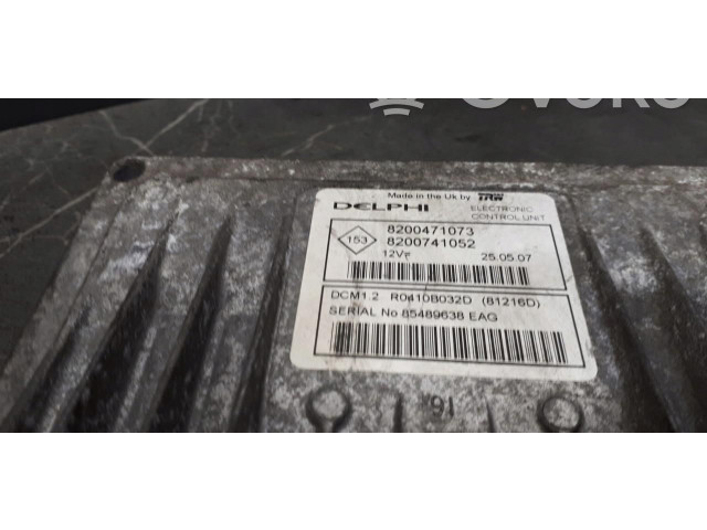 Блок управления двигателем Блок управления 8200471073 Renault Twingo II
