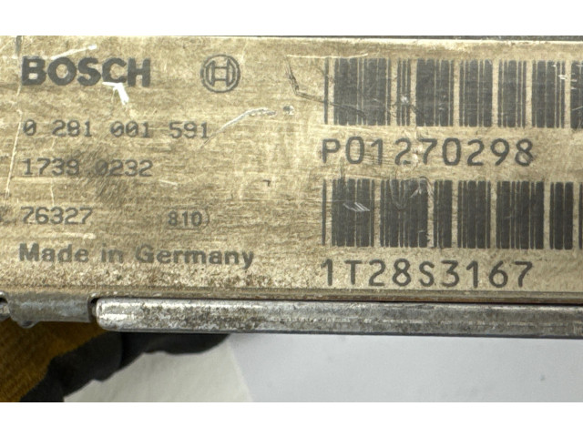 Блок управления двигателя 0281001591, P0127029 Volvo S70 V70 V70 XC