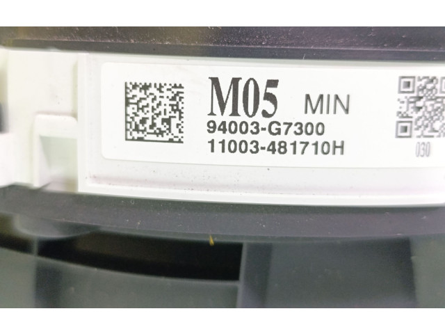 Панель приборов 94003G7300 Hyundai Ioniq