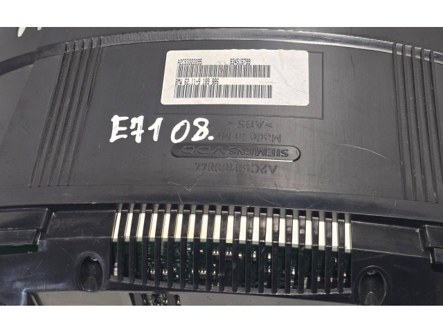 Přístrojová deska BMW X6 E71 2008 934516799, 62119189886