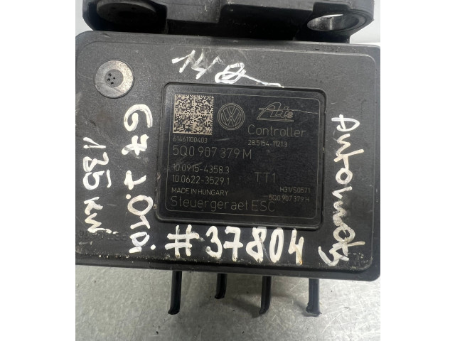 Блок АБС 5Q0907379M, 5Q0907379M   Volkswagen  Golf VII  2013 - 2019 года