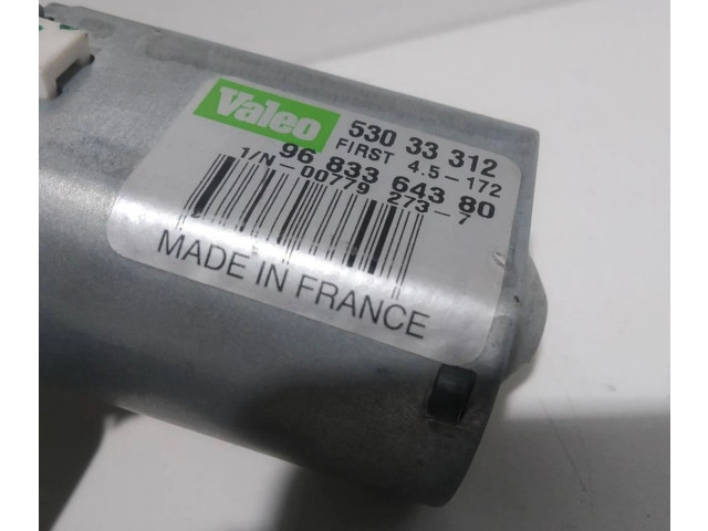 Двигатель стеклоочистителя заднего стекла 9683364380   Citroen Berlingo