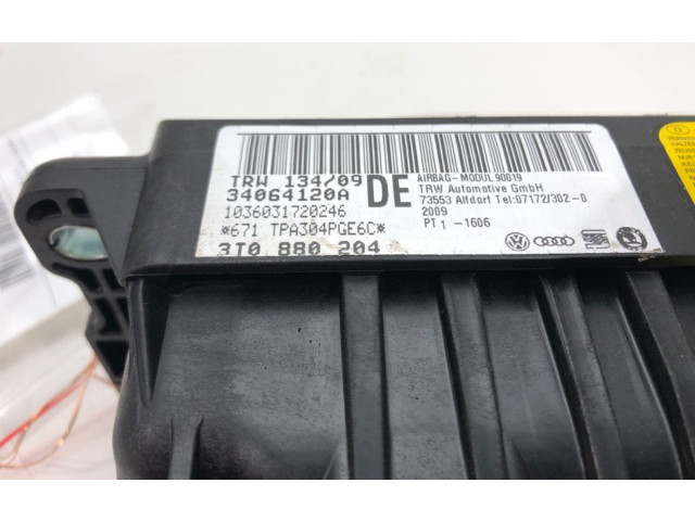 Подушка безопасности пассажира 3T0880204   Skoda Superb B6 (3T)