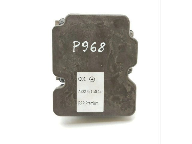 Блок управления АБС A2224315912, P968   Mercedes-Benz S W222