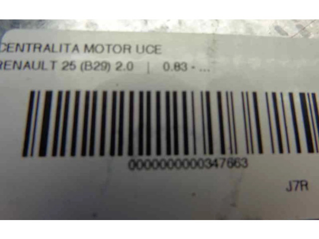 Řídící jednotka 175 Renault 25 1983