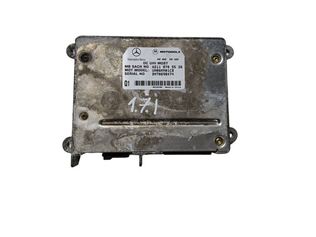 Блок комфорта A2118705526 Mercedes-Benz A W169