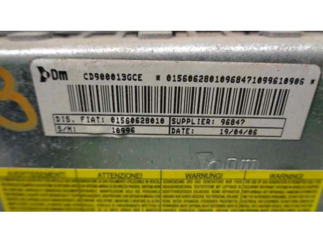 Подушка безопасности водителя 01560628010, DERODILLAS   Alfa Romeo 159