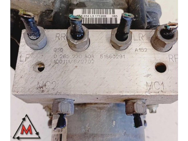 Блок управления АБС 0265230808, 51860291   Fiat Punto Evo
