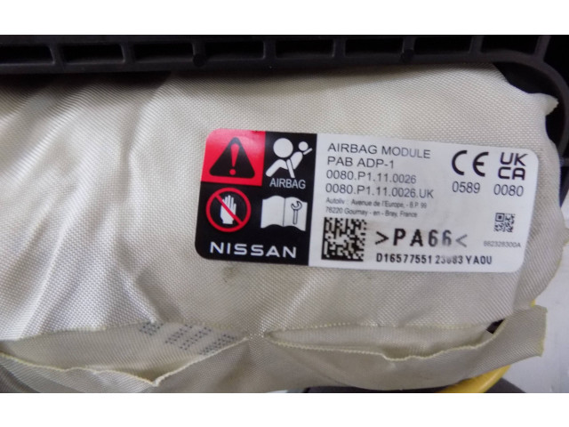 Подушка безопасности пассажира 0080P1110026, 0080P1110026   Nissan X-Trail T33