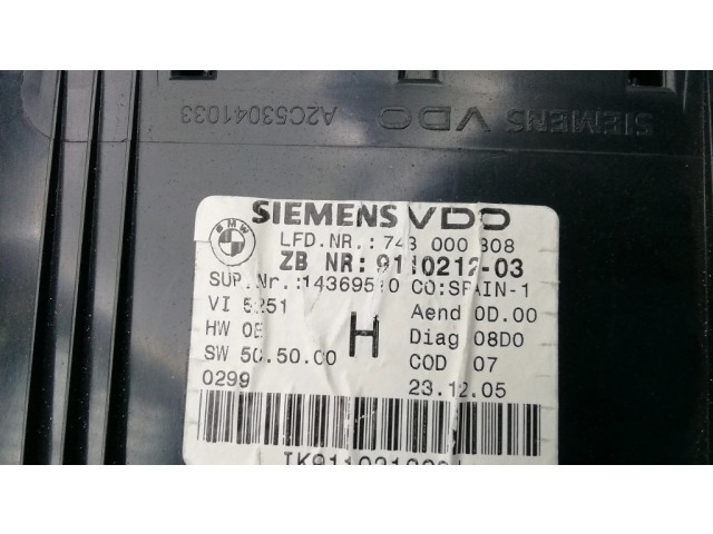 Панель приборов 911021203, A2C53168448   BMW X3 E83       